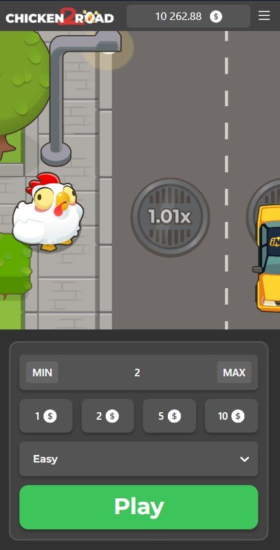 Få at vide mere om henholdsvis gratis og rigtig version af Chicken Road 2